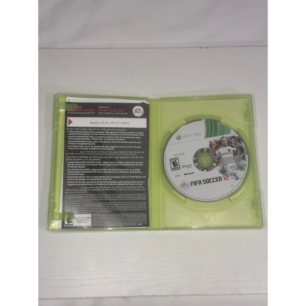 FIFA Soccer 12 Xbox 360 Complete CIB EA Sports